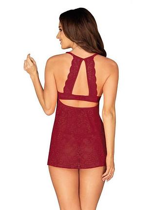 Пеньюар і трусики obsessive ivetta s/m 4