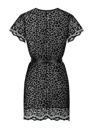 Сексуальний халатик obsessive giully peignoir s/m 6