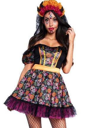 Костюм катрини leg avenue marigold catrina dress m