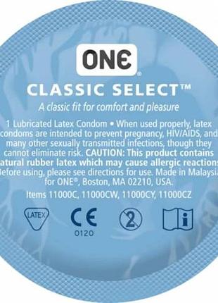 Презерватив one classic select 2