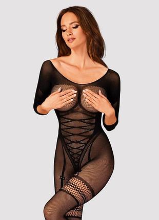 Боди obsessive bodystocking g329 s/m/l 3