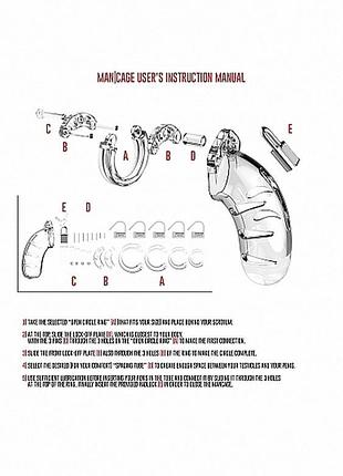 Пояс вірності mancage 03 chastity cage 3