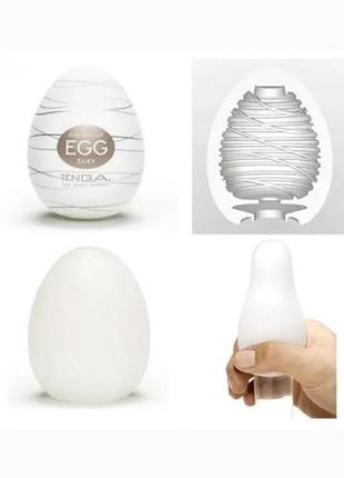 Мастурбатор tenga egg silky 3