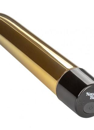 Вібратор naughty bits gold dicker vibe 3
