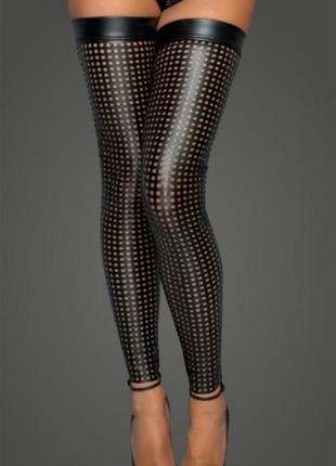Панчохи спандекс сетка f236 noir handmade l