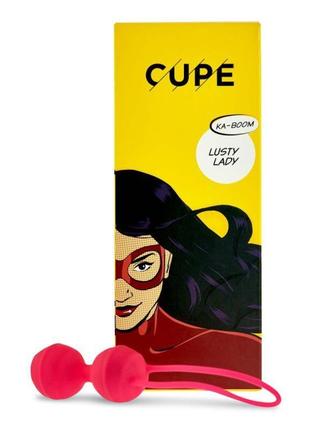 Вагінальні кульки lusty lady cupe, рожеві