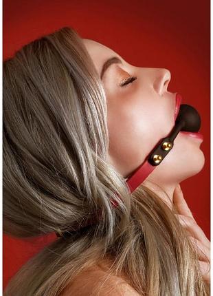 Капелюх taboom silicone ball gag 4