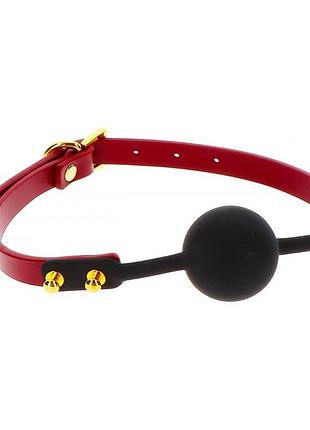 Капелюх taboom silicone ball gag 5