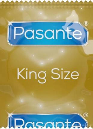 Презервативи pasante king size condoms 60, мм, за 6 шт.