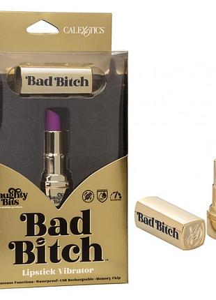 Вібратор помадка bad bitch lipstick vibrator 9
