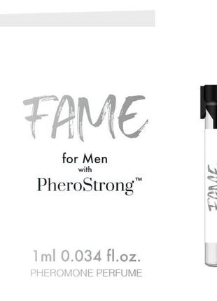 Парфуми для чоловіків fame pherostrong 1 мл