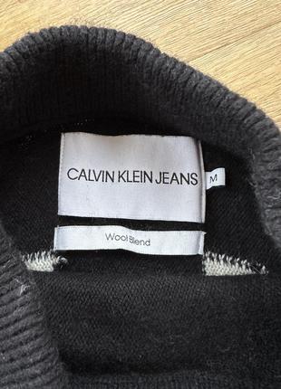 Свитер с шерстью calvin klein3 фото