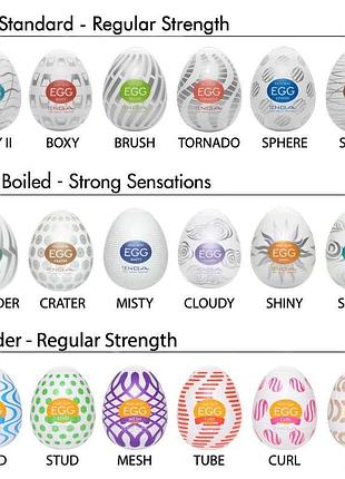 Мастурбатор яйце tenga egg sphere 5