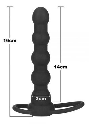 Анальная насадка double prober vibrating 5
