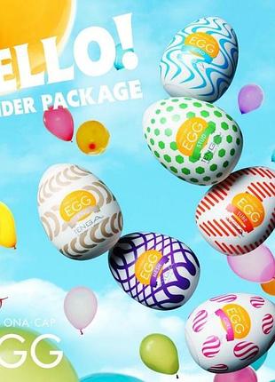 Мастурбатор яйце tenga egg wind 4