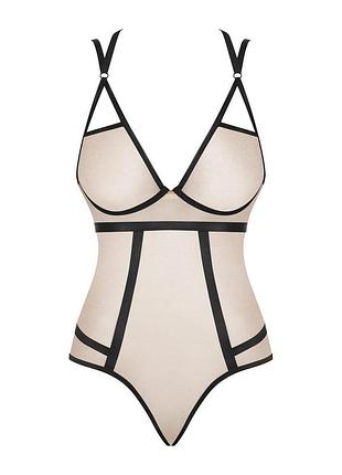 Боди obsessive nudelia teddy s/m 6