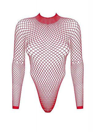 Боди obsessive b126 teddy red xl/xxl 3