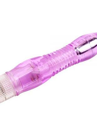 Вібромасажер glitters dual probe, purple 3