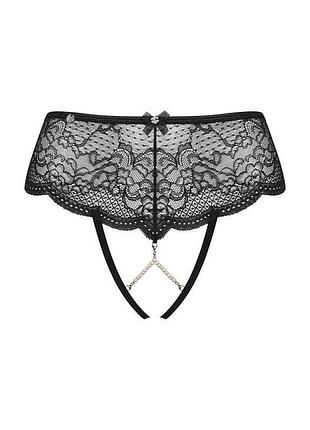 Трусикиobsessive -pearlove figi czarne m/l 3
