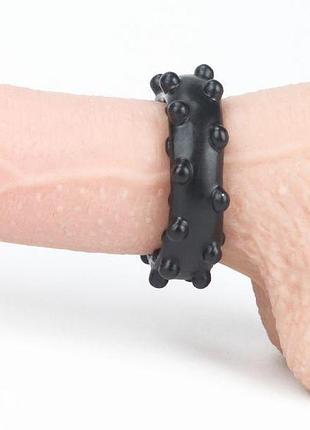 Эрекционное кольцо power plus cockring, black 4