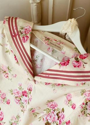 Романтична блуза в квіточки «емілі»7 фото