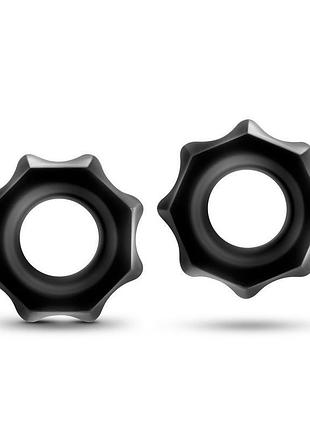 T330571 набір рекційних кілець stay hard nutz black