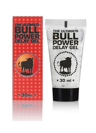 Гель bull power delay gel, 30 мл