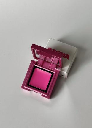 Ярко розовые кремовые компактные румяна фуксия тинт помада для губ fuchsia basma the cream blush