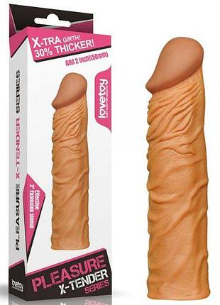 Насадка add 2" pleasure x tender, brown 6