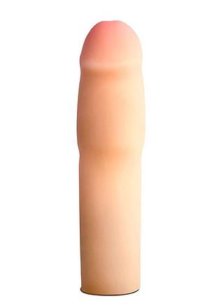 Насадка киберкожа performance 1.5inch cock xtender beige