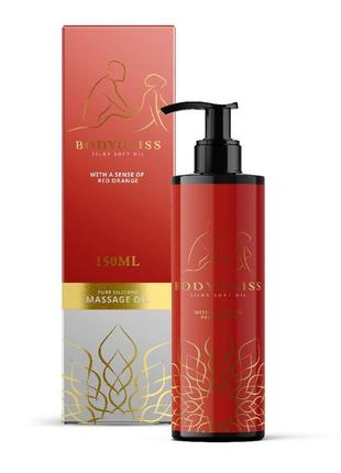 Масажна олія bodygliss-massage collection silky soft oil red o...