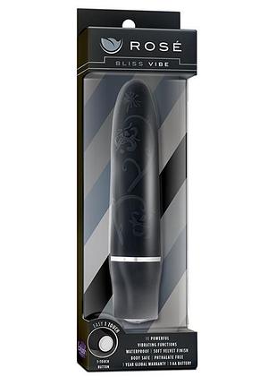 Мини вибратор blush rose bliss vibe black 2
