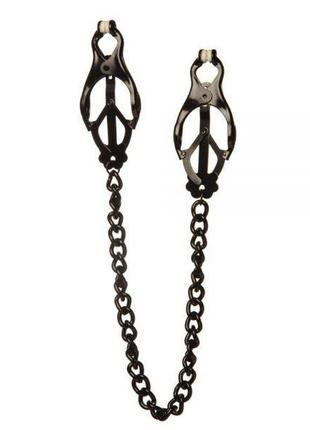 Затискачі на соски nipple play кабали black