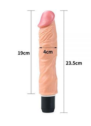 Вібромасажер 9.5" flexi vibrator, flash 3