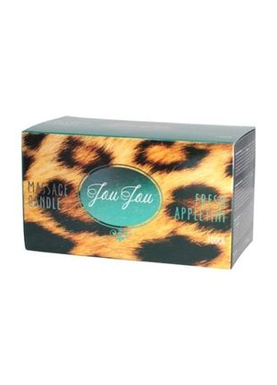 Масажна свічка joujou massage candle ceramic (appletini)