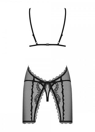 Пеньюар obsessive millagro і стринги s/m 6