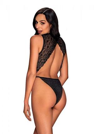 Боді obsessive elisetta black s/m 2