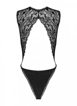 Боді obsessive elisetta black s/m 4