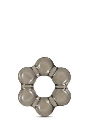 T331506 ерекційне кільце stay hard thick bead cock ring black