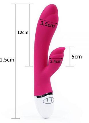 Вібромасажер rabbit vibrator usb rechargeable 5