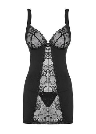Пеньюар obsessive heartina і стринги s/m 3