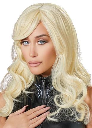Перука-блонд cottelli collection wavy blonde wig