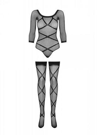 Комбінезон obsessive bodystocking g320 s/m/l 3