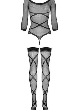 Комбінезон obsessive bodystocking g320 s/m/l 4