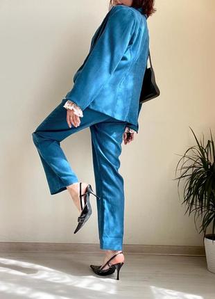 Костюм брючный классический shein брюки пиджак брюки3 фото