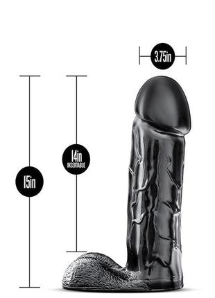 Фалоїмітатор супергангот jet brutalizer black 3