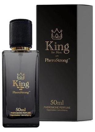 Парфуми з феромонами чоловічі pherostrong king 50ml