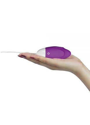 Віброяйце wireless egg usb rechargeable, purple 3