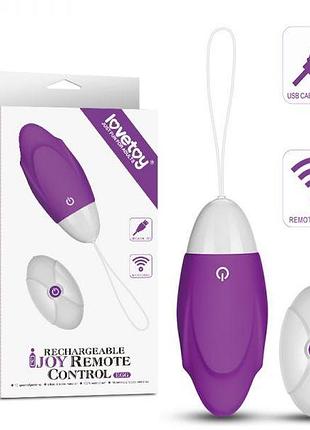 Віброяйце wireless egg usb rechargeable, purple 4