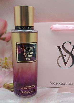 Парфюмированный мист для тела и волос sugar plum fig victoria’s secret.